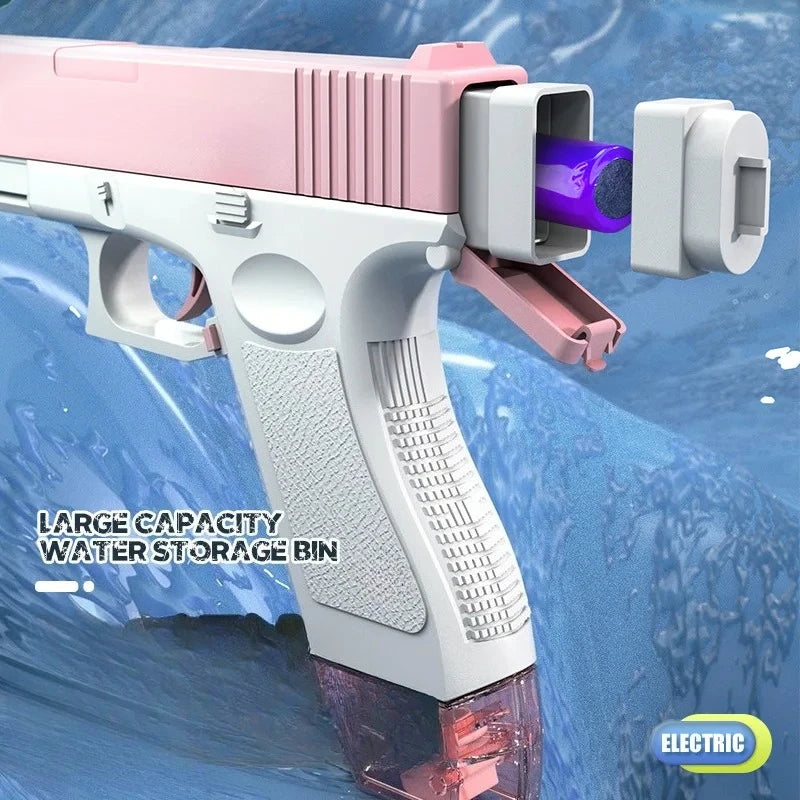 Rechargeable Electric Water Gun - Long Range Water Blaster