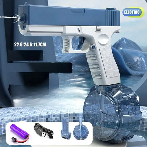 Rechargeable Electric Water Gun - Long Range Water Blaster